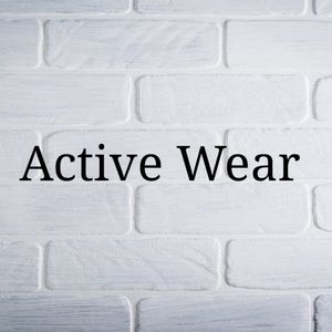 Active Wear | Sports | Exercise | Workout Wear